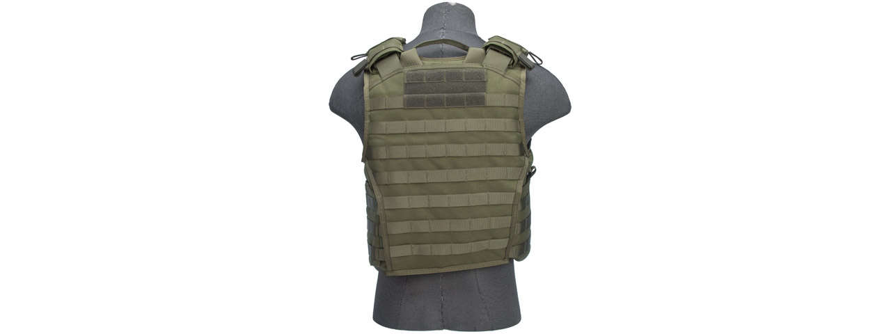 Code 11 Medium Exo Plate Carrier (Color: OD Green) - Click Image to Close