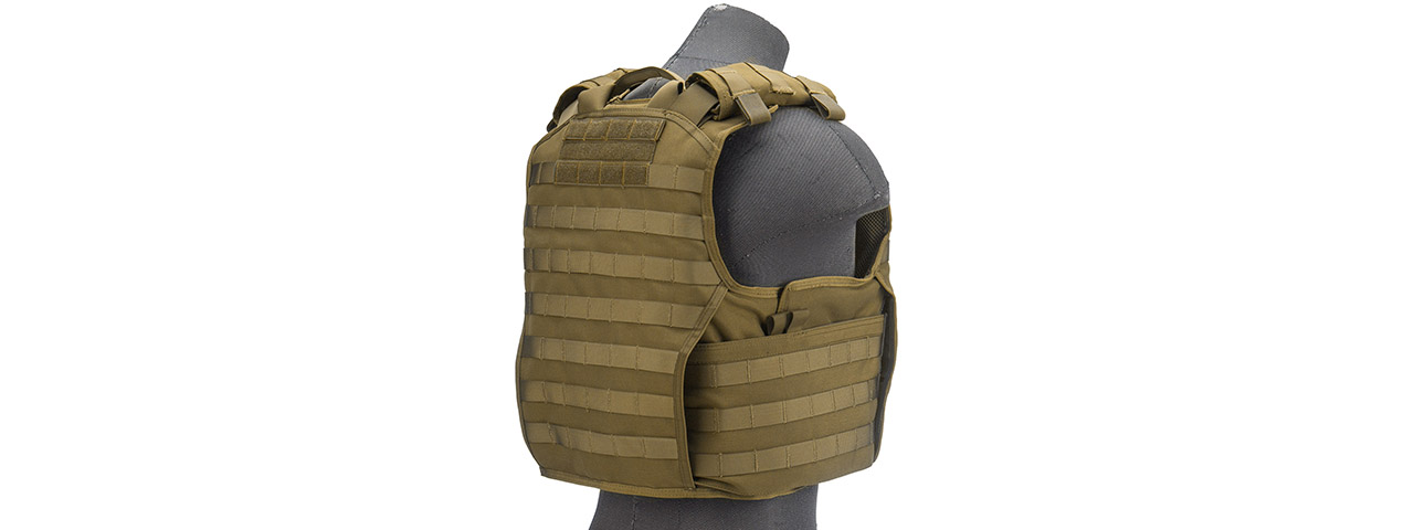 Code 11 Large Exo Plate Carrier (Color: Tan) - Click Image to Close