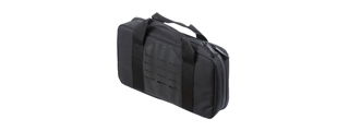 Code 11 13 Inch Pistol Bag with Laser Cut Molle Panel (Color: Black)