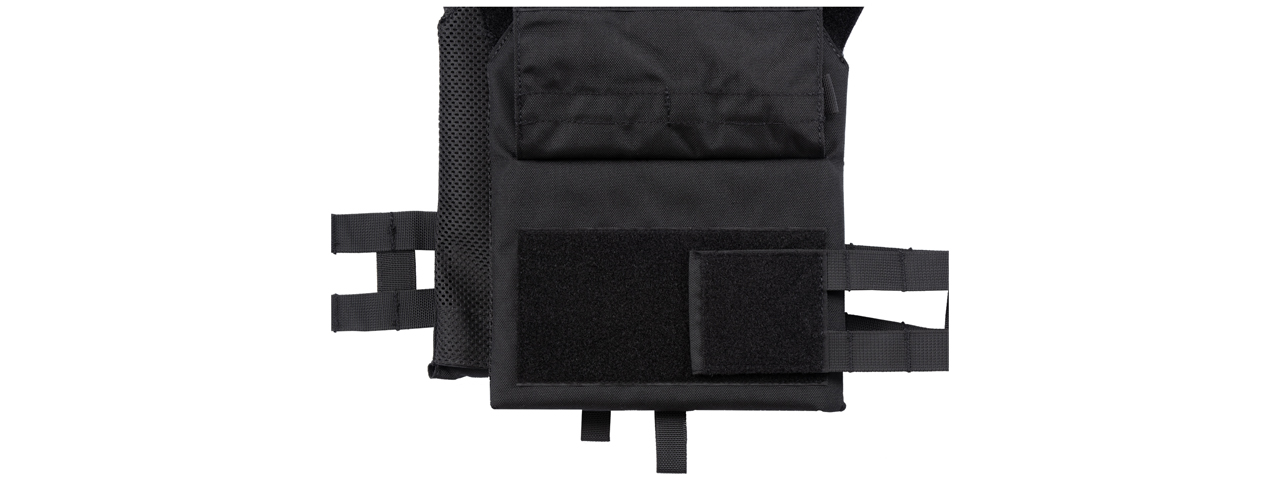 Lancer Tactical Kid's Tactical Vest w/ EVA Plates (Color: Black)