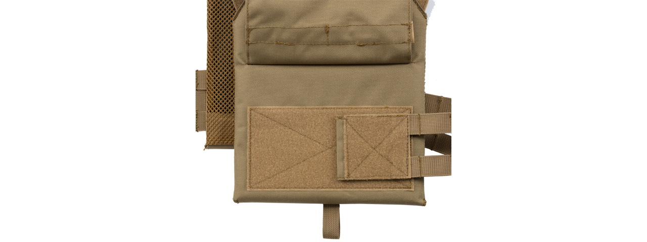 Lancer Tactical Kid's Tactical Vest w/ EVA Plates (Color: Tan)