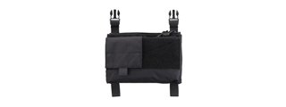 Lancer Tactical MK4 Fight Chassis Buckle Up Pouch Panel (Color: Black)