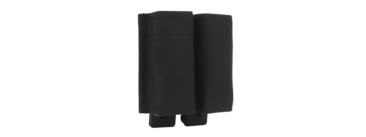 Molle Fast 1911 Double Magazine Pouch (Color: Black) - Click Image to Close