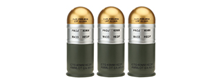 Airsoft M433 HEDP 40mm Dummy Grenades (Pack of 3)