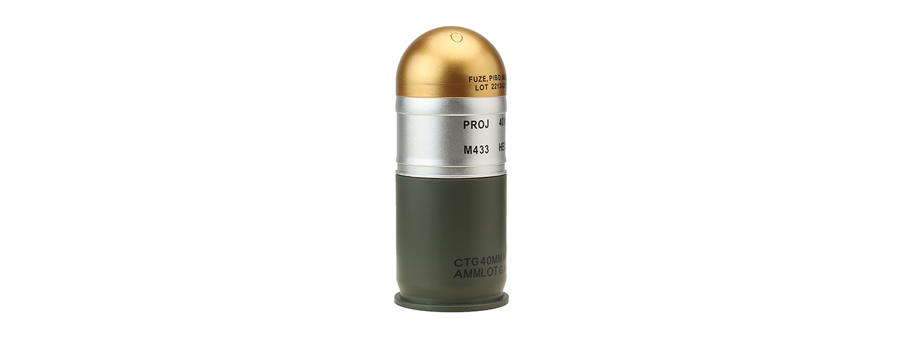 Airsoft M433 HEDP 40mm Dummy Grenades (Pack of 3)