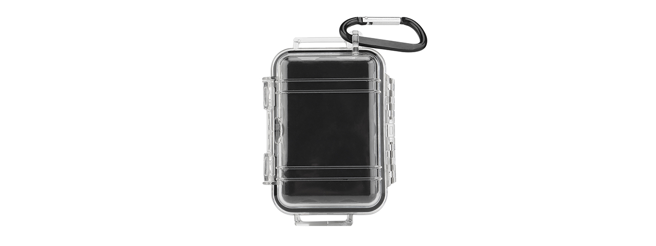 Clear & Black Micro Storage Case - Click Image to Close