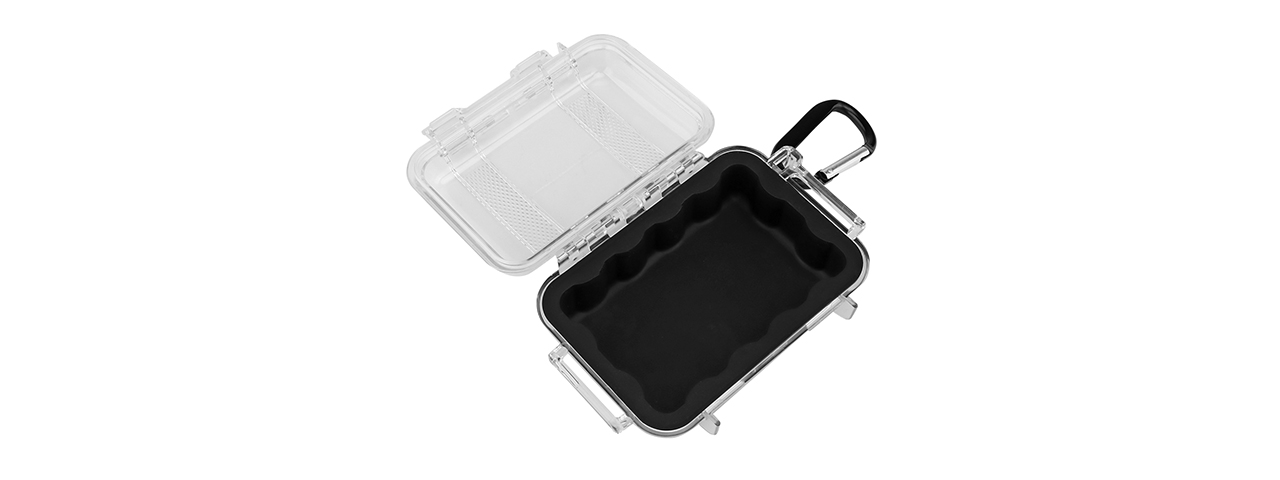 Clear & Black Micro Storage Case - Click Image to Close