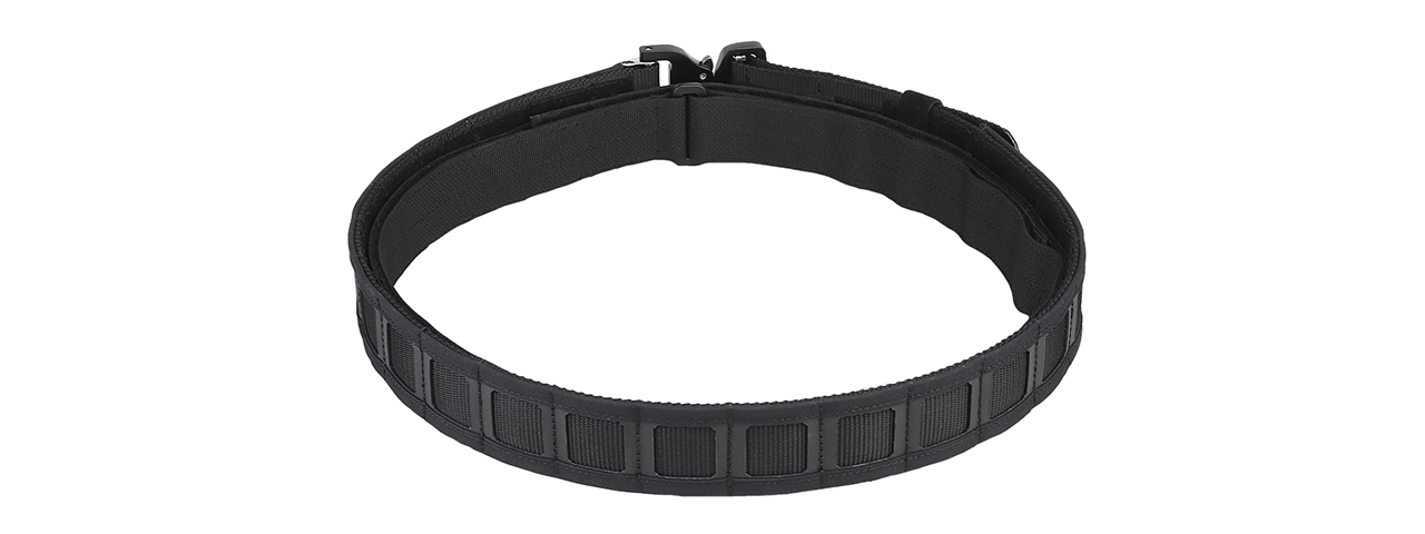 Special Combat Belt with Cobra Buckle (Color: Black) - Click Image to Close