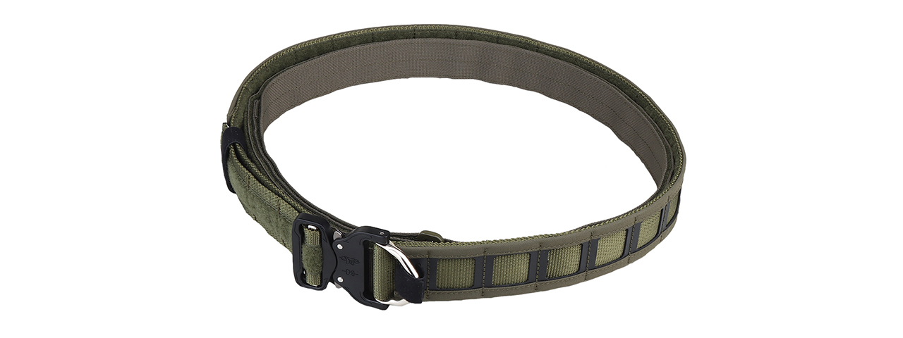 Special Combat Belt with Cobra Buckle (Color: Ranger Green)