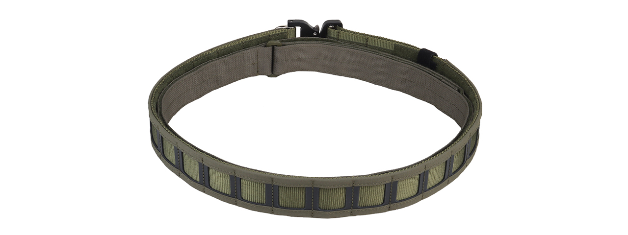 Special Combat Belt with Cobra Buckle (Color: Ranger Green) - Click Image to Close