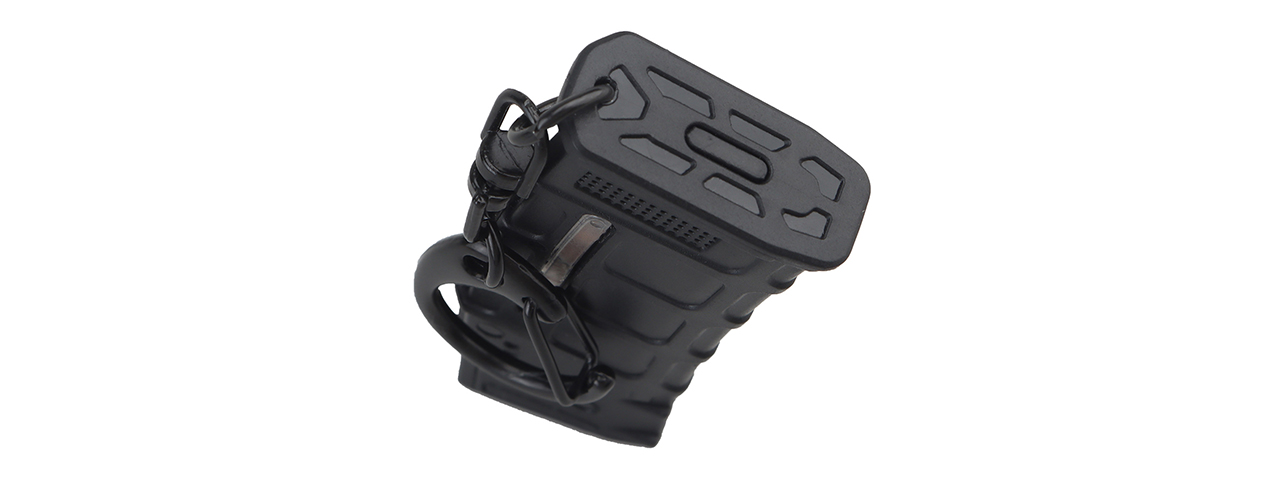 Tactical Detachable Mini 5.56 Magazine Keychain (Color: Black) - Click Image to Close