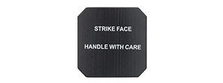 6x6 Inch Tactical Dummy SAPI Side Plates (Color: Black)