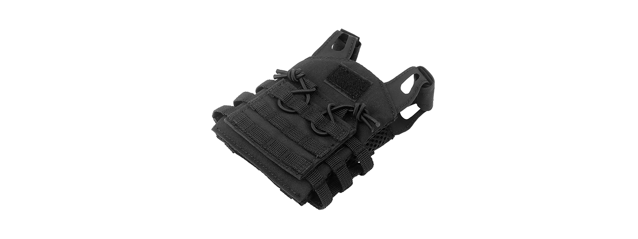 Mini Tactical Vest Ornament (Color: Black) - Click Image to Close