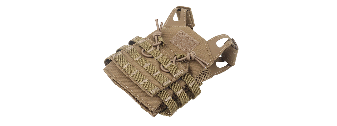 Mini Tactical Vest Ornament (Color: Coyote Brown) - Click Image to Close