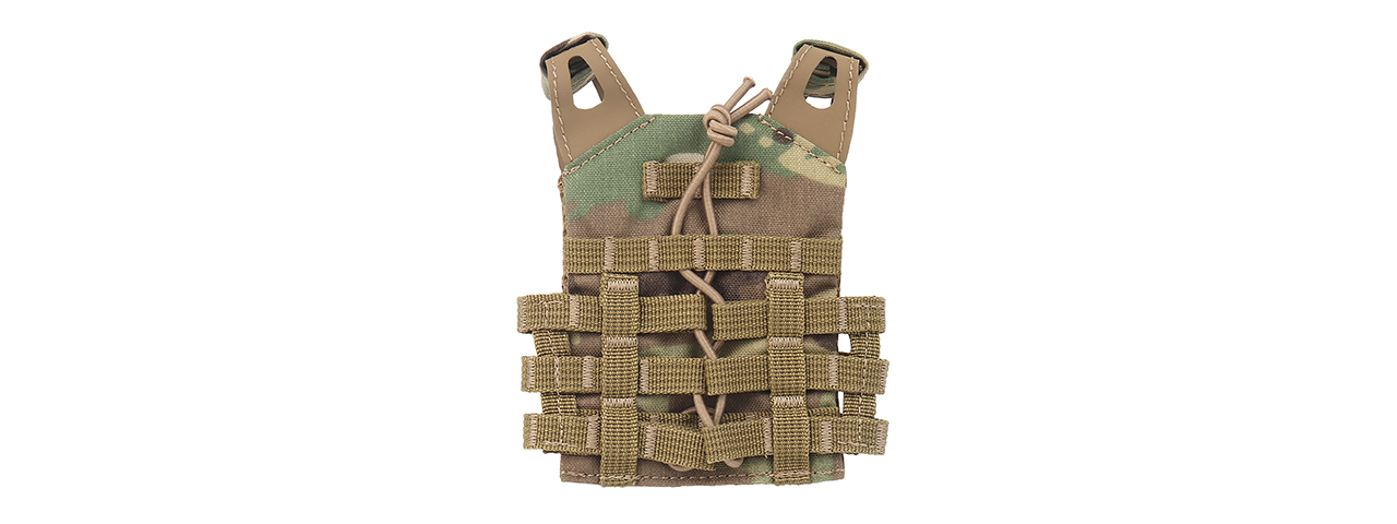 Mini Tactical Vest Ornament (Color: Multi)