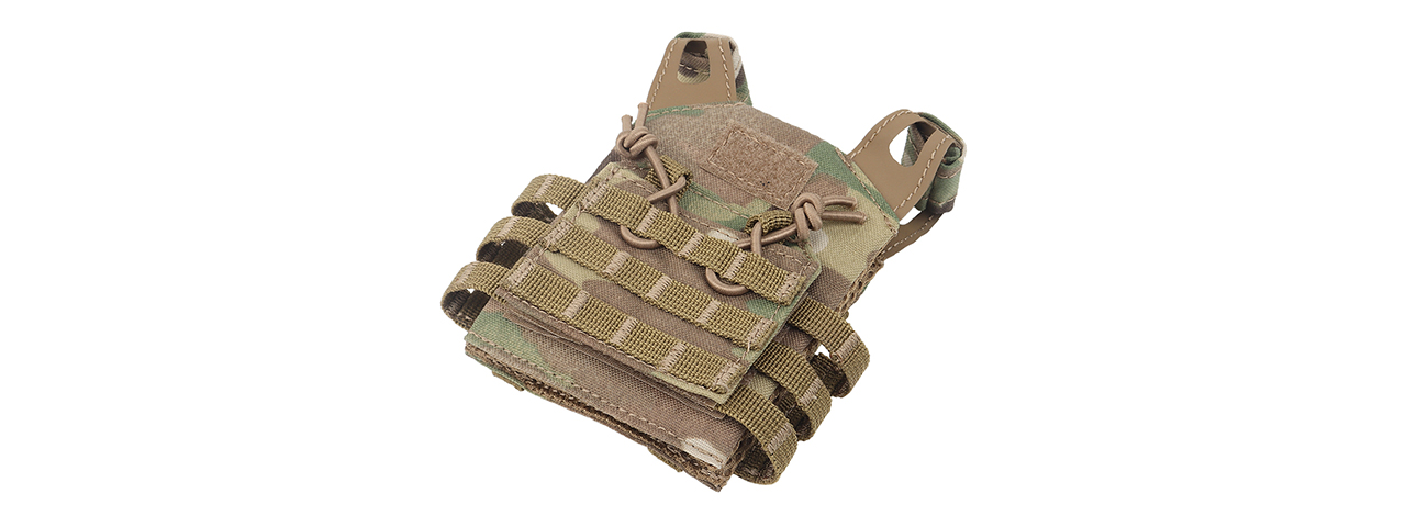 Mini Tactical Vest Ornament (Color: Multi-Camo)