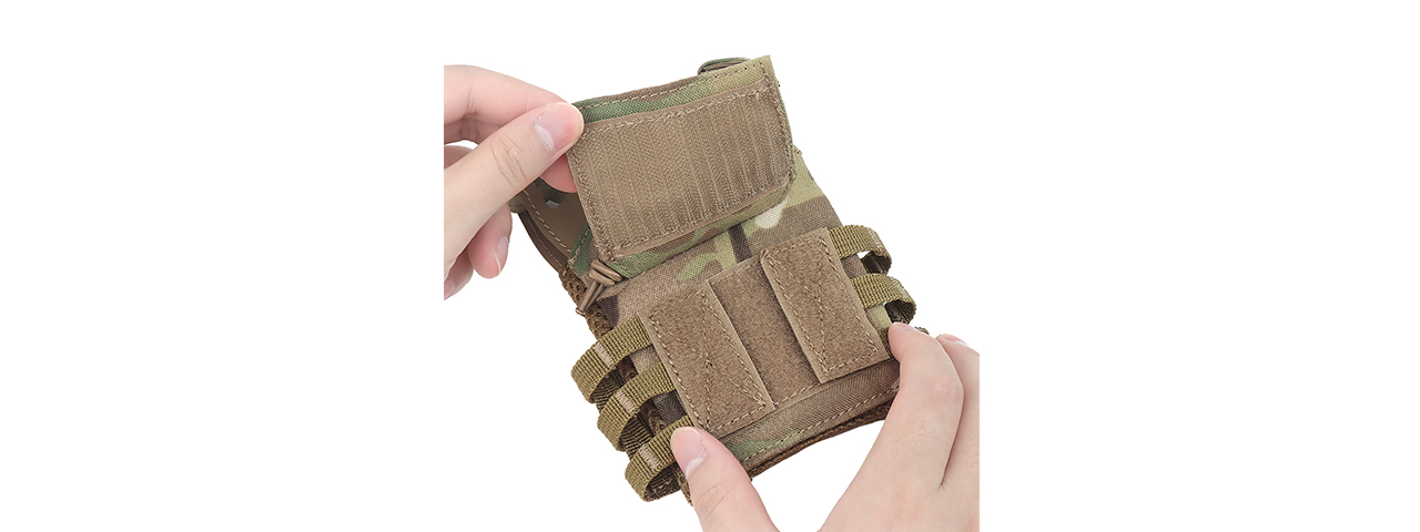 Mini Tactical Vest Ornament (Color: Multi-Camo)