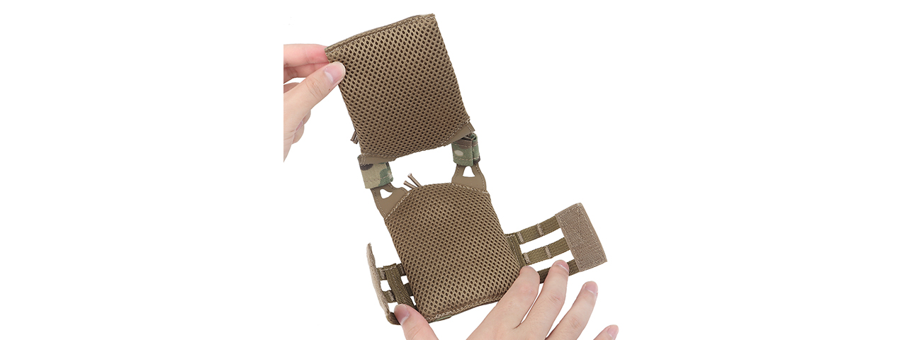 Mini Tactical Vest Ornament (Color: Multi)