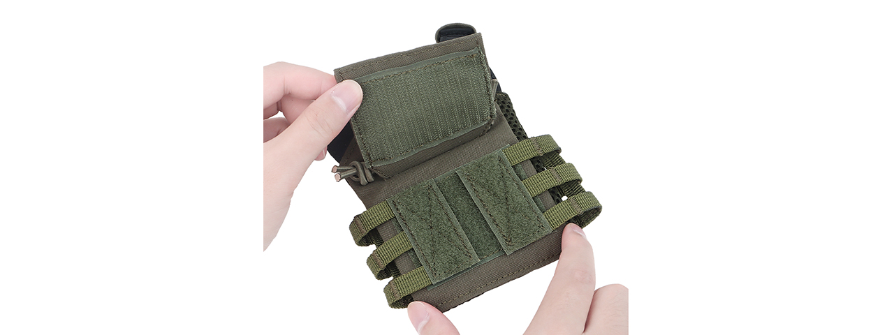 Mini Tactical Vest Ornament (Color: Ranger Green)