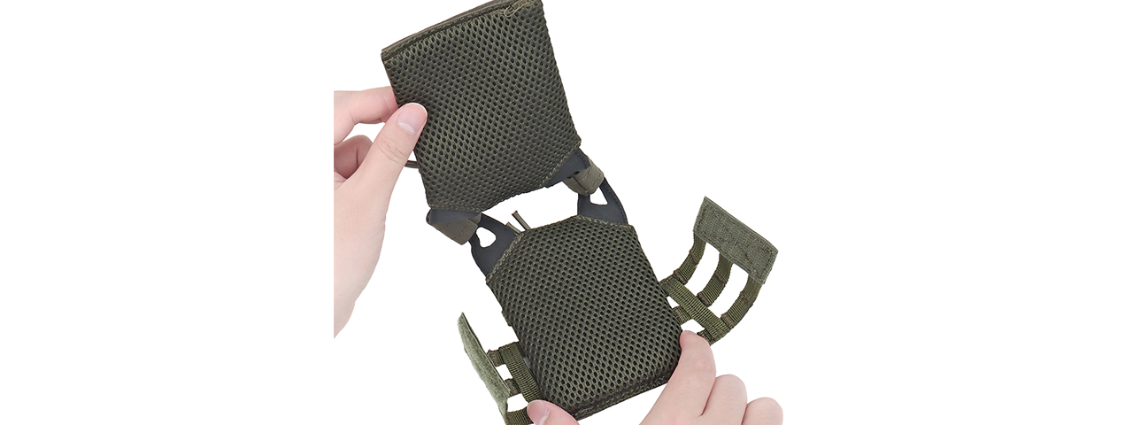 Mini Tactical Vest Ornament (Color: Ranger Green)