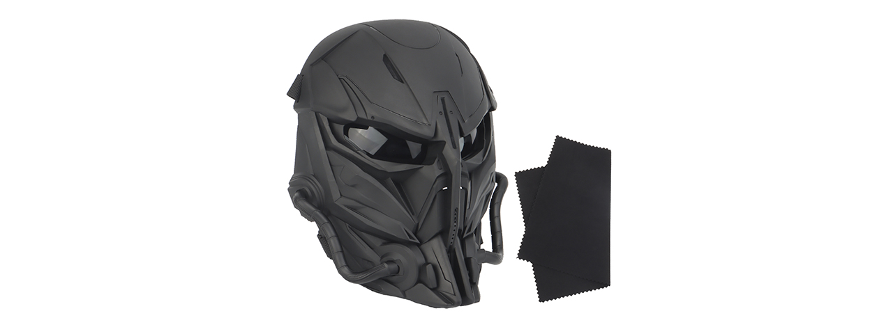 Chastener II Full Face Mask (Color: Black)