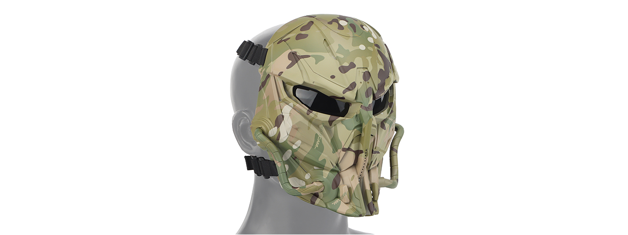 Chastener II Full Face Mask (Color: Multi-Camo) - Click Image to Close