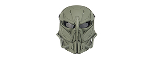 Chastener II Full Face Mask (Color: Green)