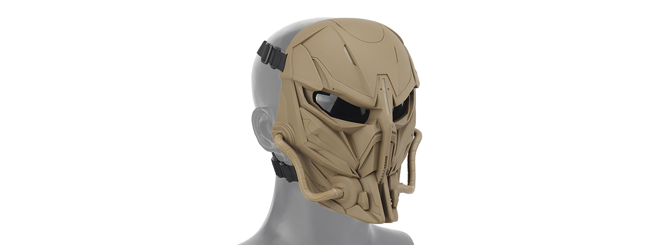 Chastener II Full Face Mask (Color: Tan)