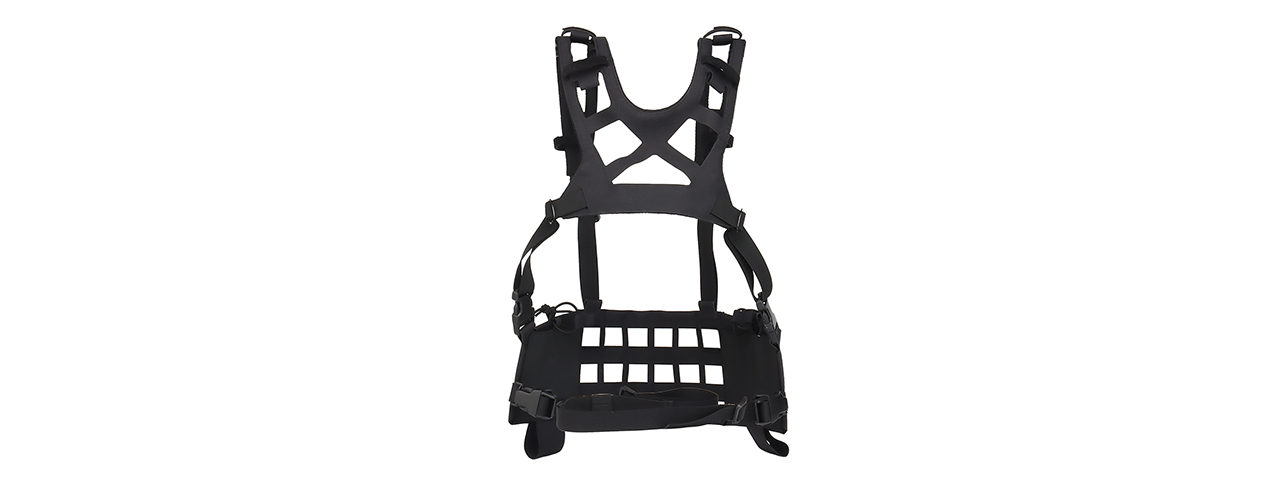 Lightweight SPC Tactical Chest Rig (Color: Black) - Click Image to Close