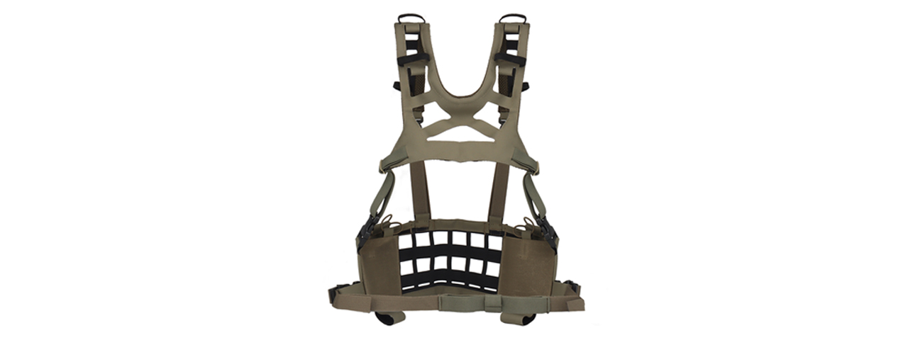 Lightweight SPC Tactical Chest Rig (Color: Ranger Green) - Click Image to Close