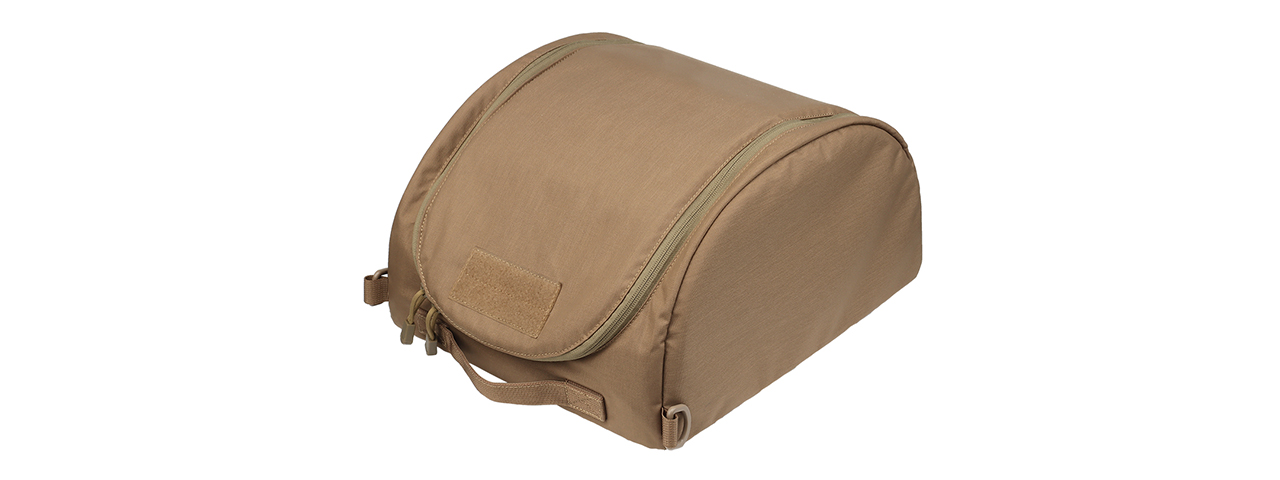 Padded Helmet Storage Bag (Color: Coyote Brown) - Click Image to Close