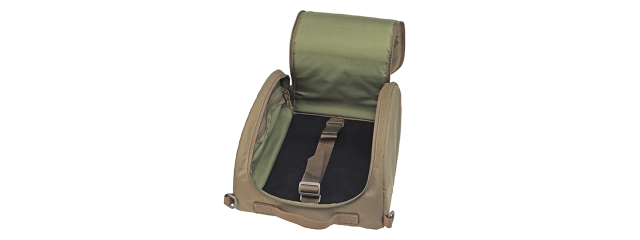 Padded Helmet Storage Bag (Color: Ranger Green) - Click Image to Close