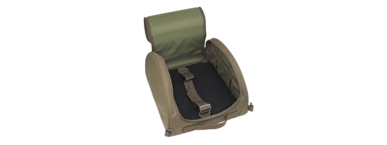 Padded Helmet Storage Bag (Color: Ranger Green) - Click Image to Close