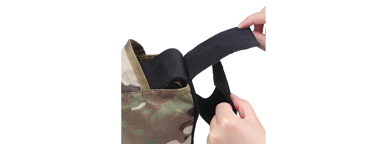 Tactical Velcro Storage Bag (Color: Multi-Camo) - Click Image to Close
