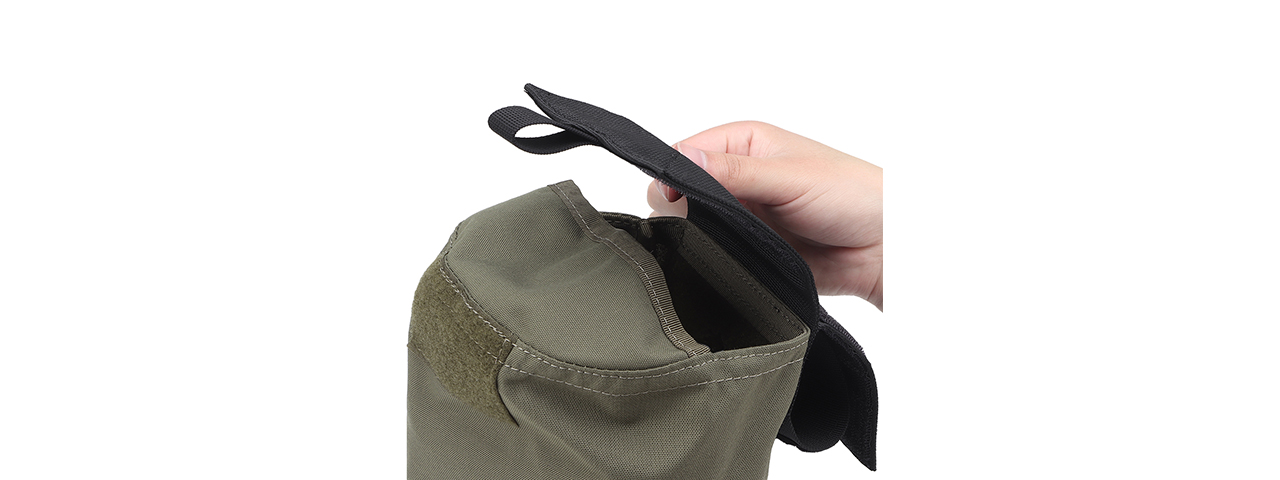 Tactical Velcro Storage Bag (Color: Ranger Green)