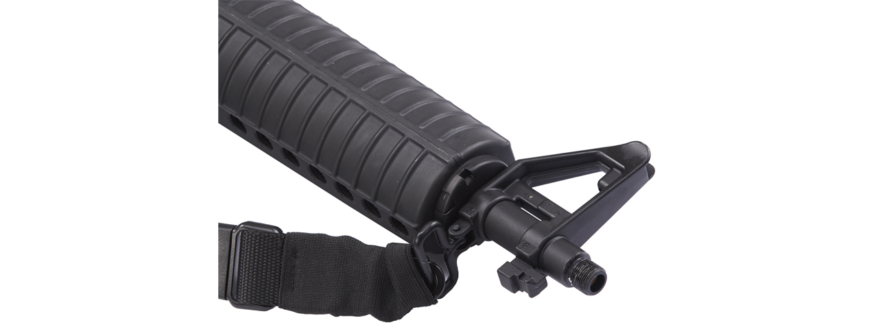 Lancer Tactical Heavy Duty Foam Padded Two Point Sling w/ QD Buckle (Color: Black)