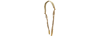 Lancer Tactical Heavy Duty Foam Padded Two Point Sling w/ QD Buckle (Color: Tan)