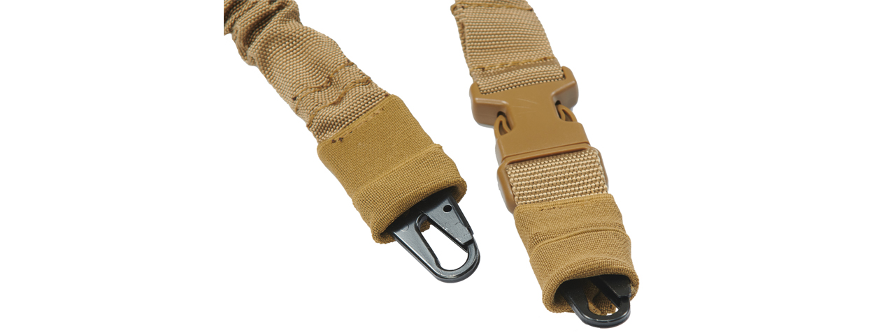 Lancer Tactical Heavy Duty Foam Padded Two Point Sling w/ QD Buckle (Color: Tan)