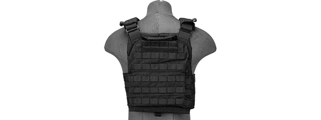 Lancer Tactical Quick Depart Plate Carrier (Color: Black)