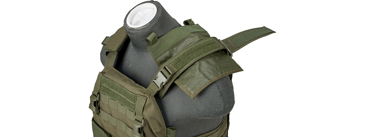 Lancer Tactical Quick Depart Plate Carrier (Color: OD Green)