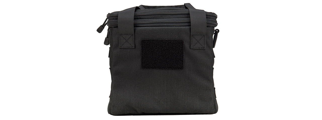 Lancer Tactical Nylon Pistol Range Bag (Color: Black)