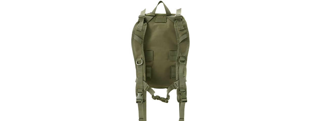 Lancer Tactical Multi-Use Expandable Backpack (Color: OD Green) - Click Image to Close