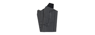 Lightweight Kydex Tactical Holster for Glock 9/40 with G-X400 Lights (Color: Black)