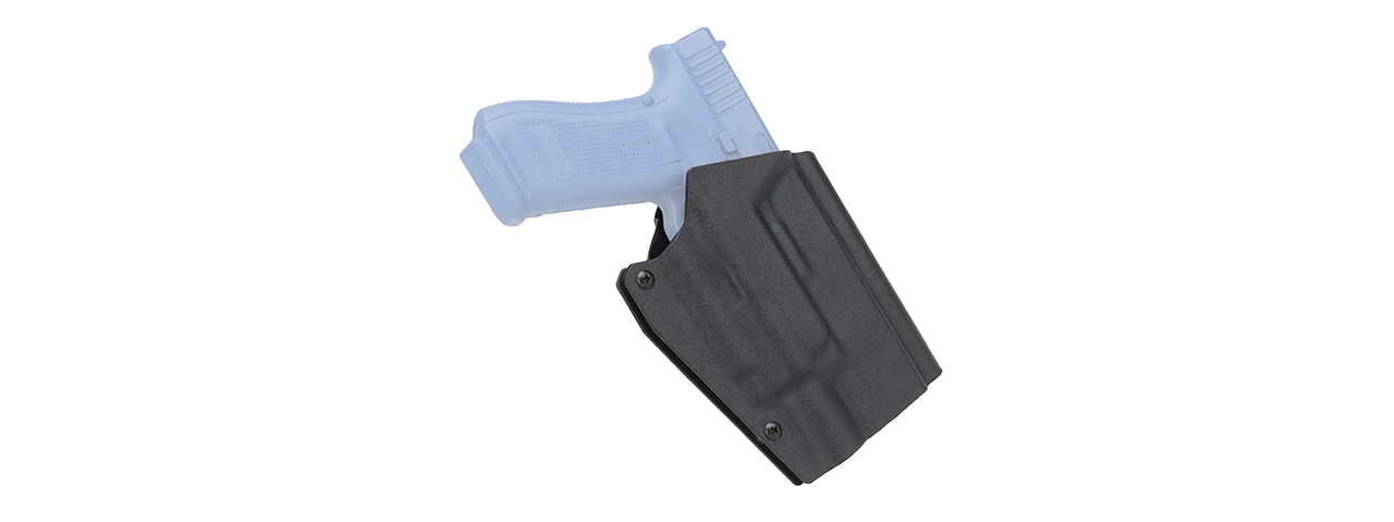 Lightweight Kydex Tactical Holster for Glock 9/40 with G-X400 Lights (Color: Black)