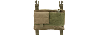 Lancer Tactical MK4 Fight Chassis Buckle Up Pouch Panel (Color: OD Green)