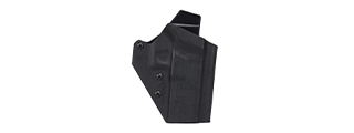 Lightweight Kydex Tactical Holster for Glock 17, 19, 19X, 45 with G-01 Lights (Color: Black)