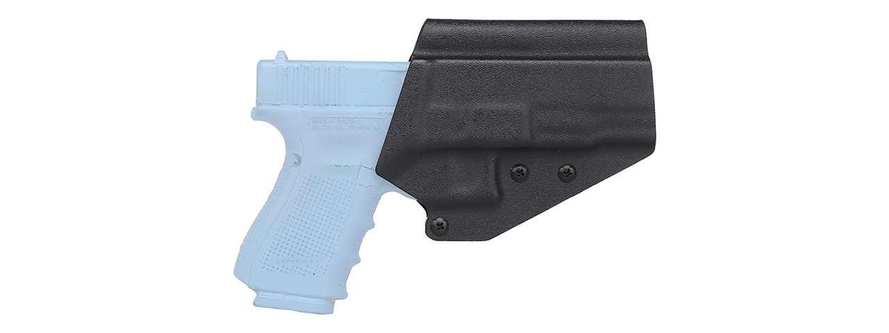 Lightweight Kydex Tactical Holster for Glock 43, 43X with G-01 Lights (Color: Black) - Click Image to Close