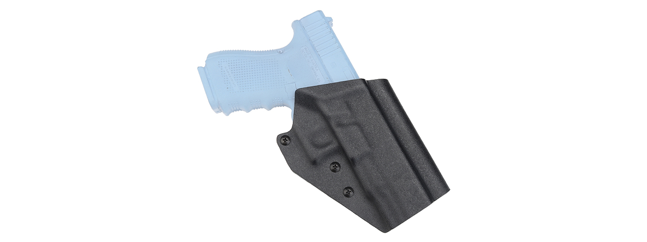 Lightweight Kydex Tactical Holster for Glock 43, 43X with G-01 Lights (Color: Black) - Click Image to Close