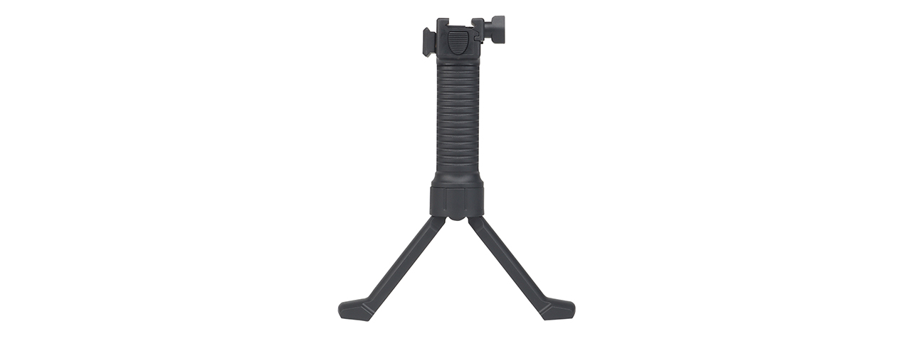 Tactical Vertical Bi-Pod Grip (Color: Black) - Click Image to Close