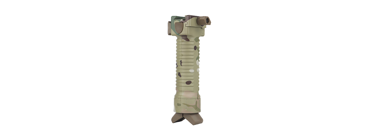 Tactical Vertical Bi-Pod Grip (Color: Multi-Camo)